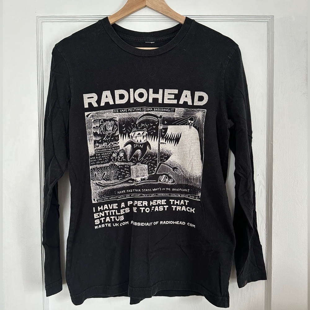 Radio head long sleeve